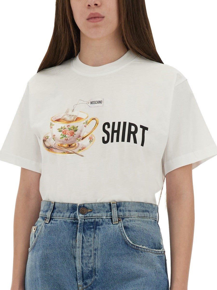 Moschino - Woman - White - T-shirt