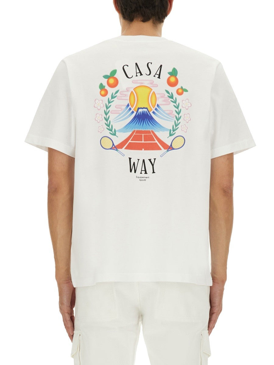 CASABLANCA - Man - White - T-shirt