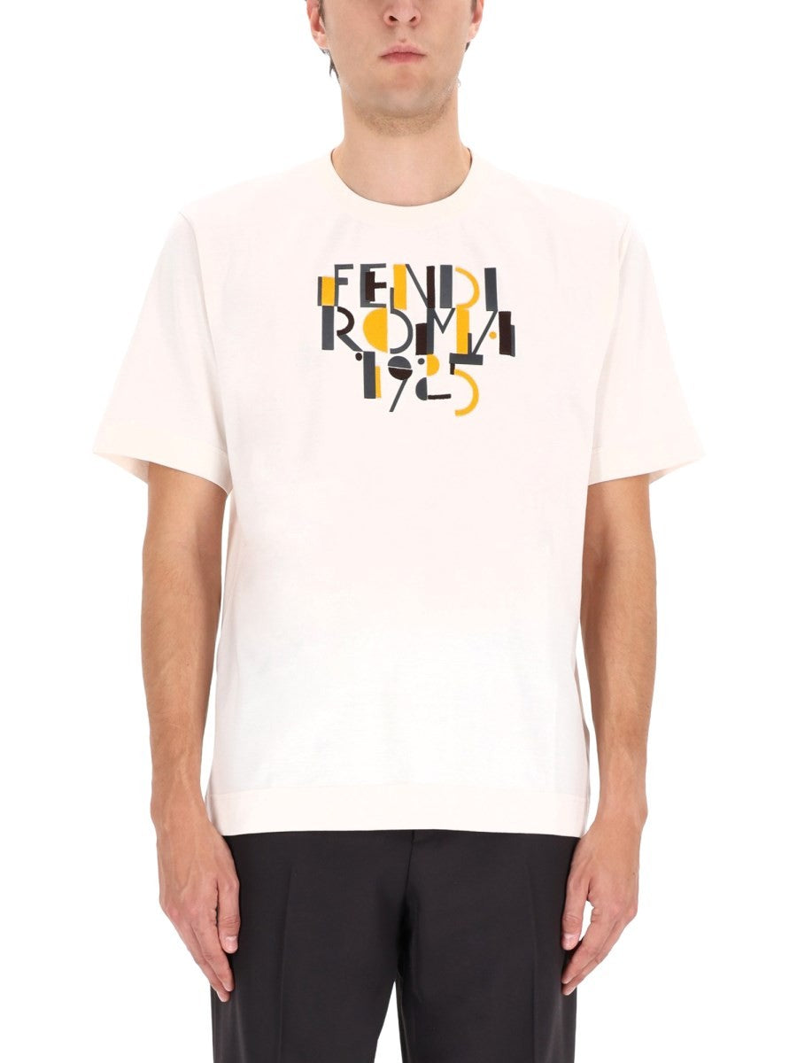 Fendi - Man - Multicolour - T-shirt