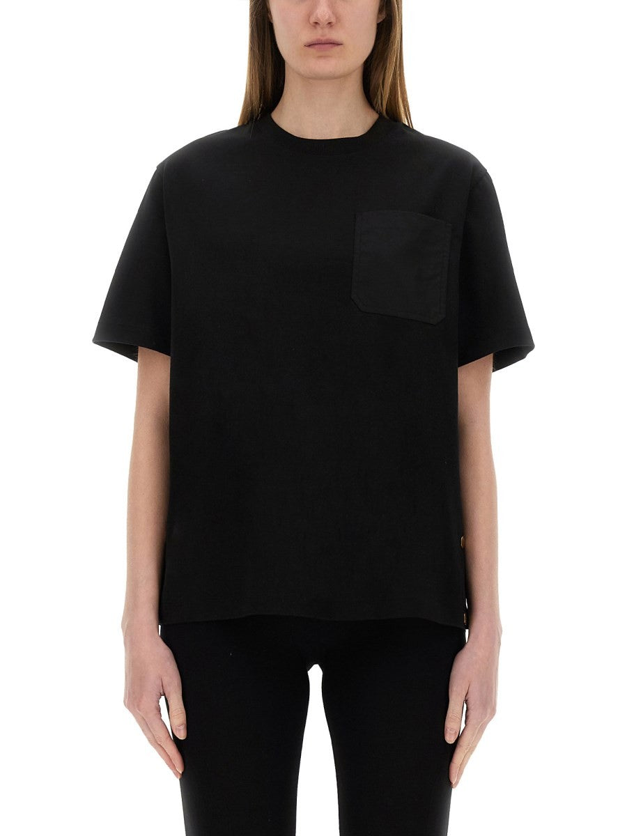 Moncler - Woman - Black - T-shirt