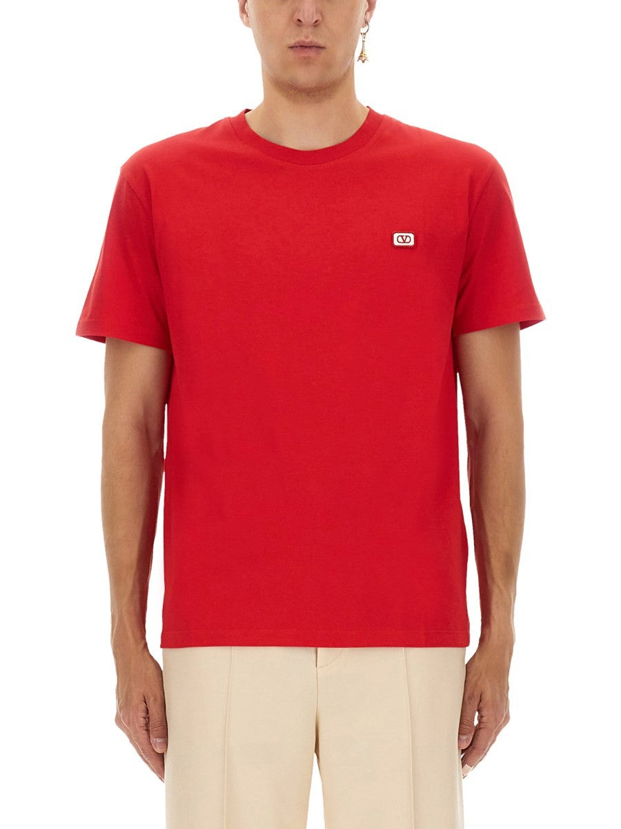 Valentino - Man - Red - T-shirt