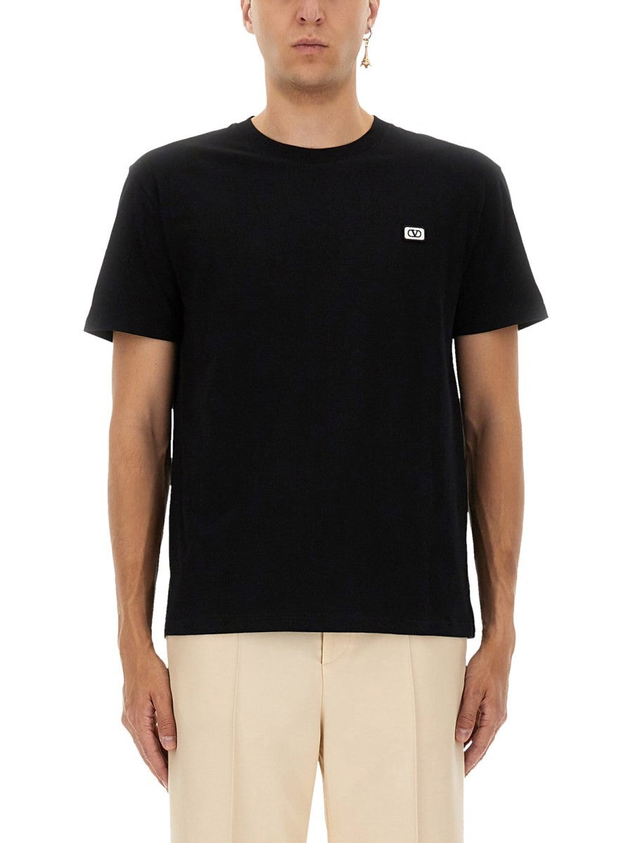 Valentino - Man - Black - T-shirt