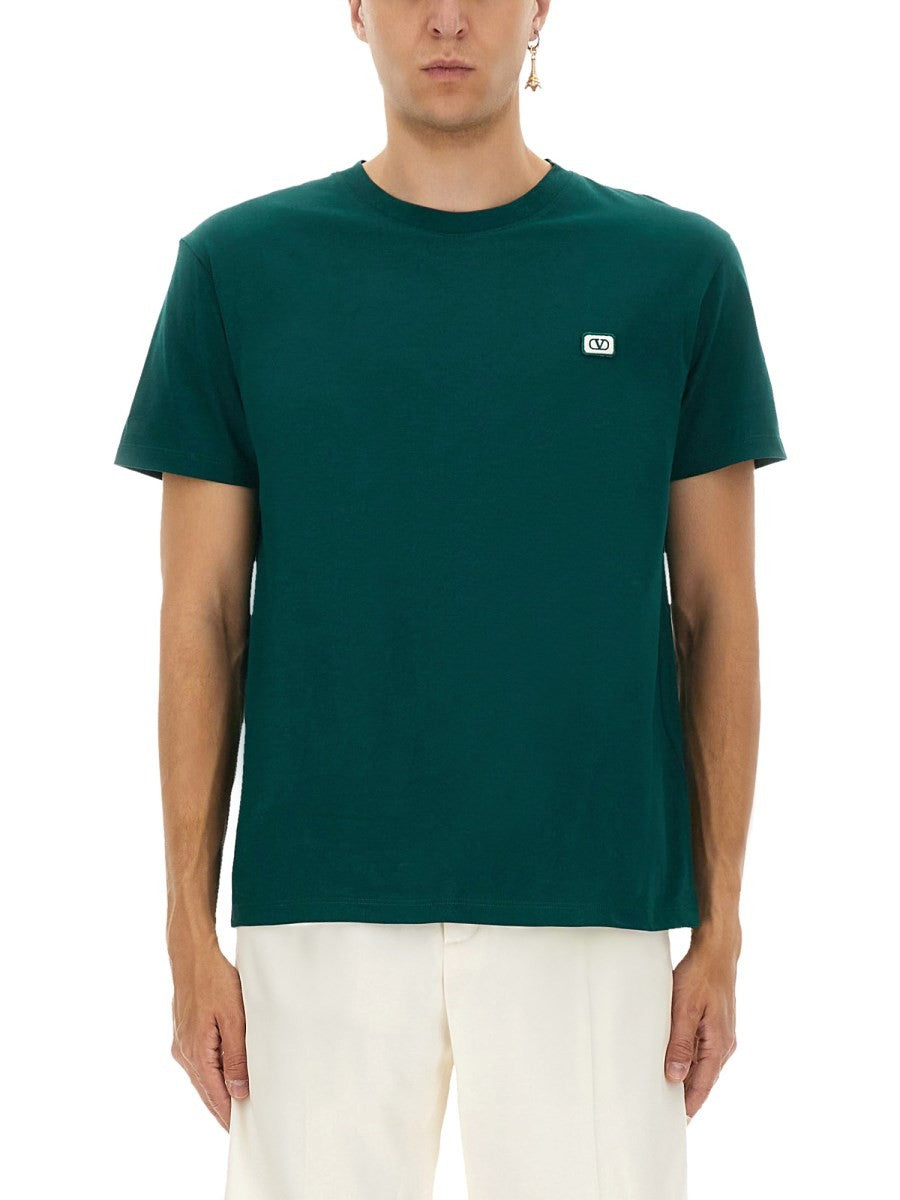Valentino - Man - Green - T-shirt