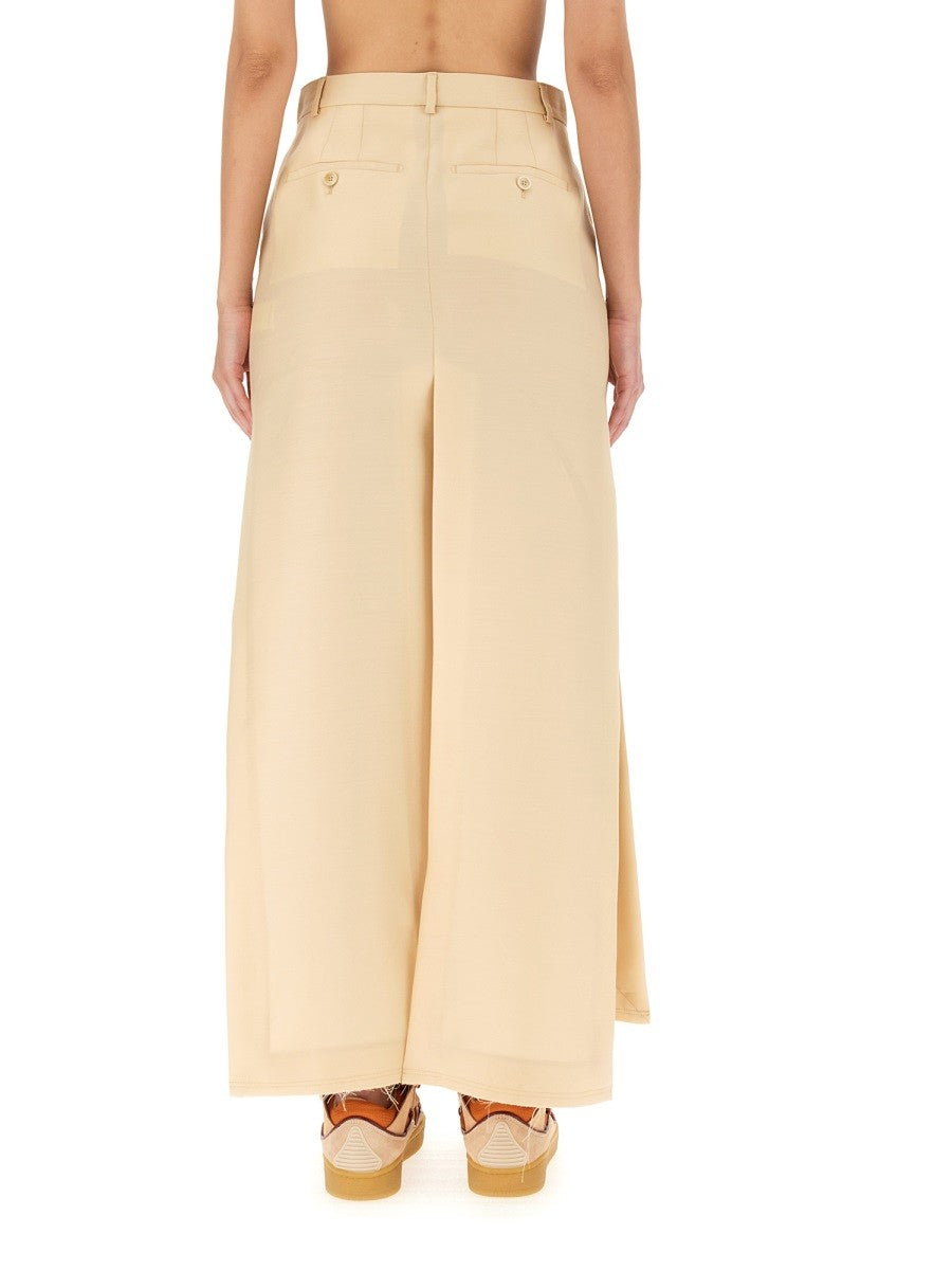 Lanvin - Woman - Beige - Skirt