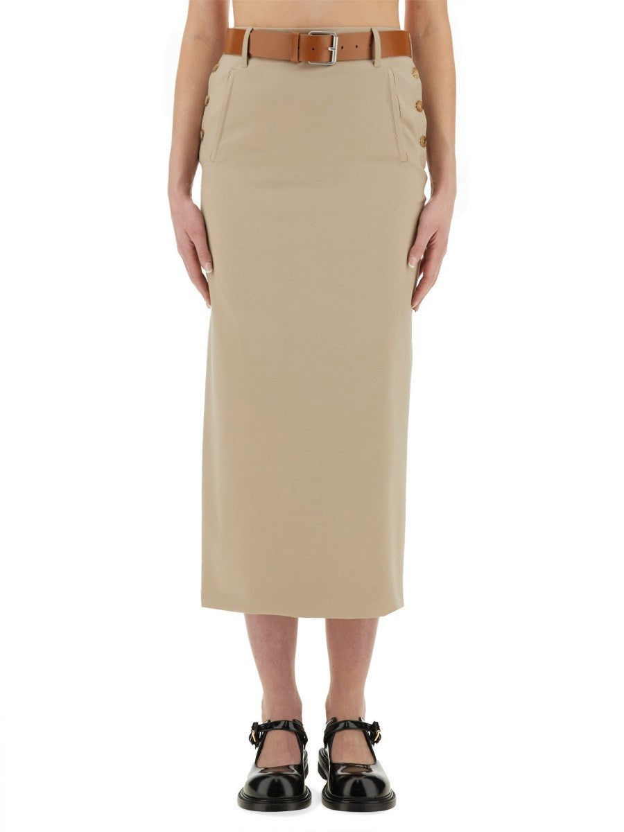 Moschino - Woman - Beige - Skirt