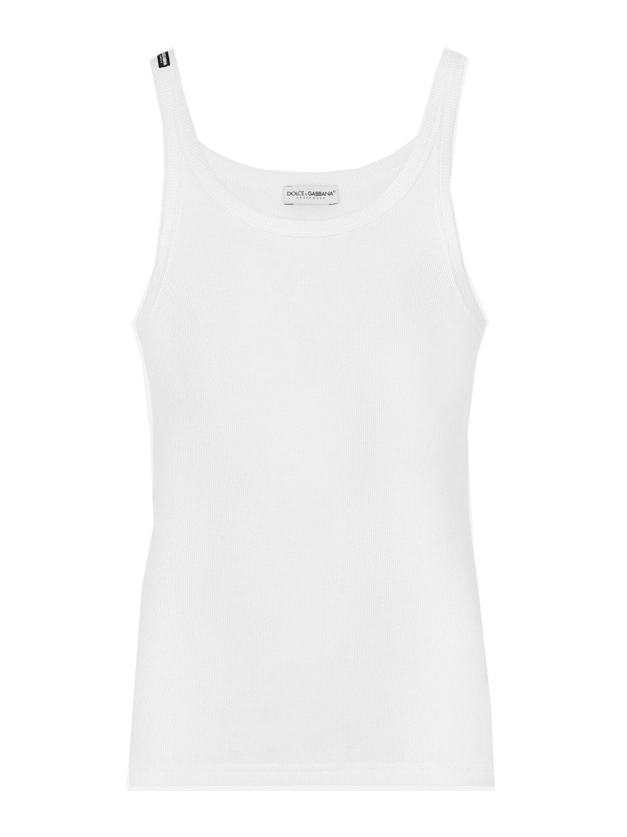 Dolce & Gabbana - Man - White - Undershirt