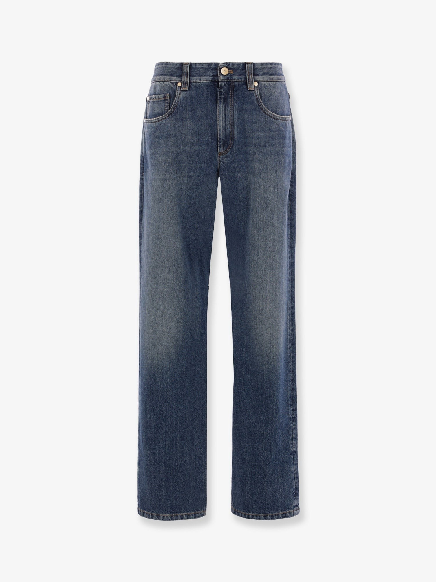 Brunello Cucinelli - Woman - Blue - Jeans