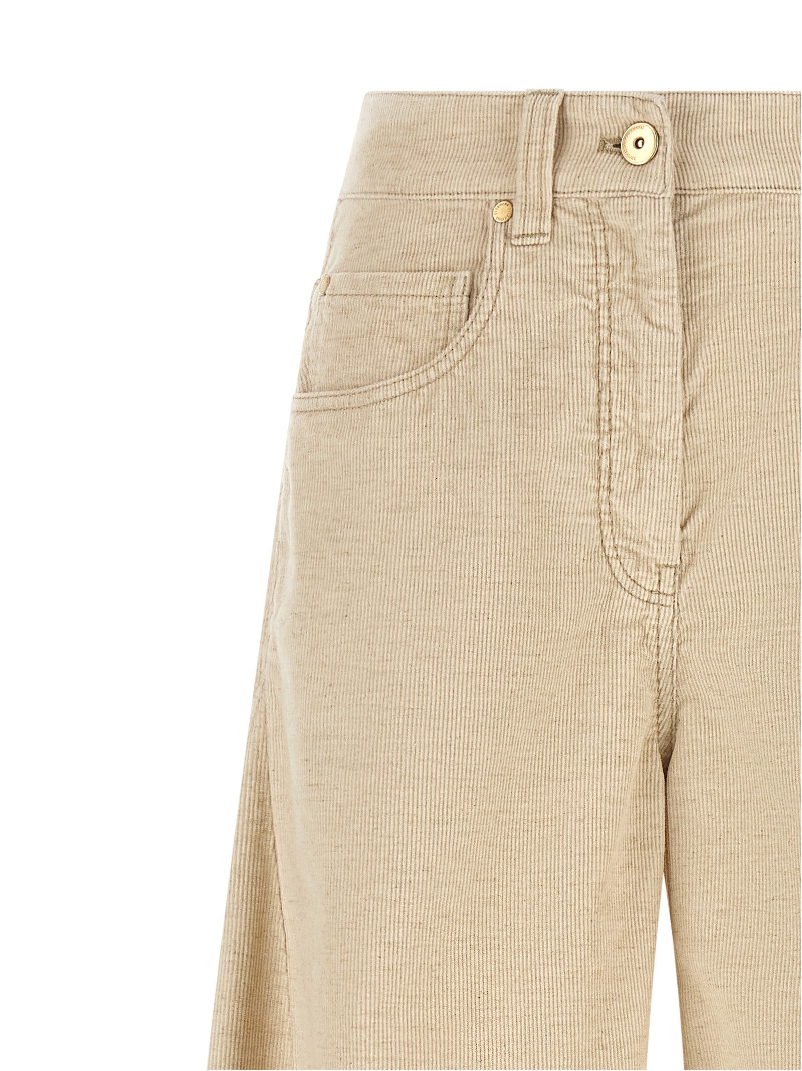Brunello Cucinelli - nan - Beige - Pants
