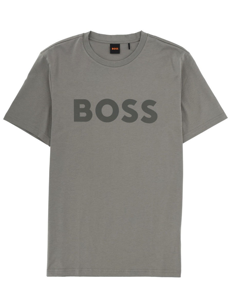 Boss - Man - Grey - T-shirt