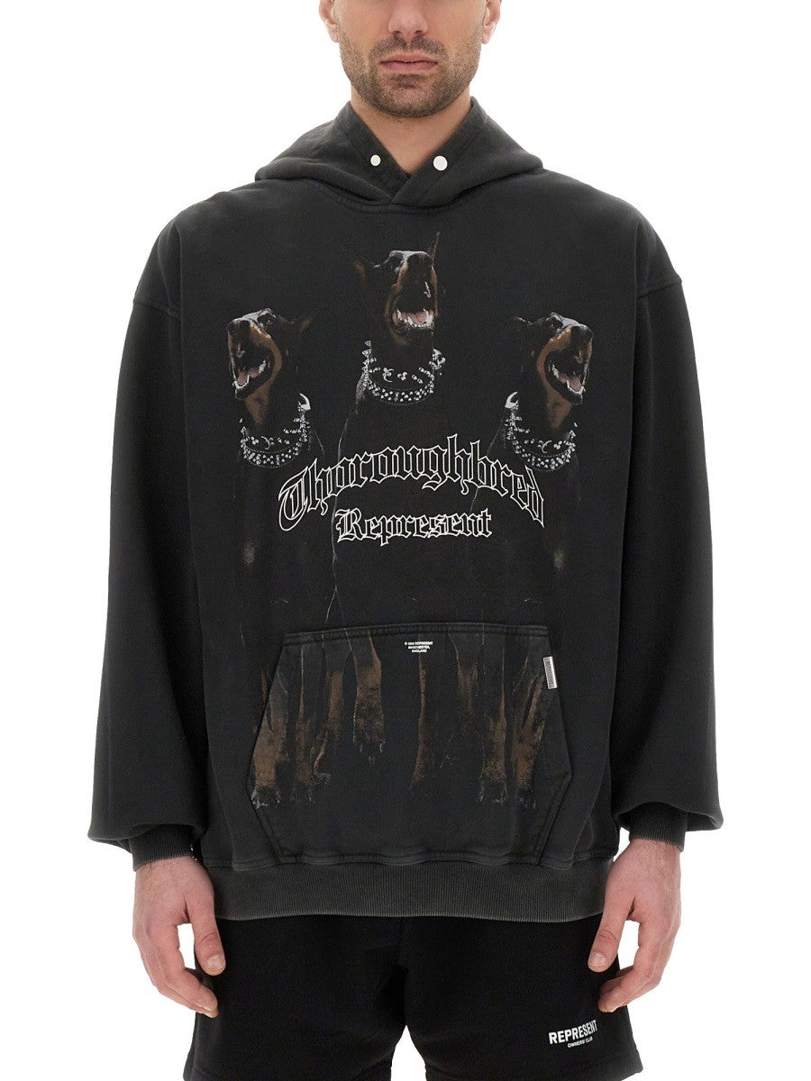 Represent - Man - Black - Sweatshirt