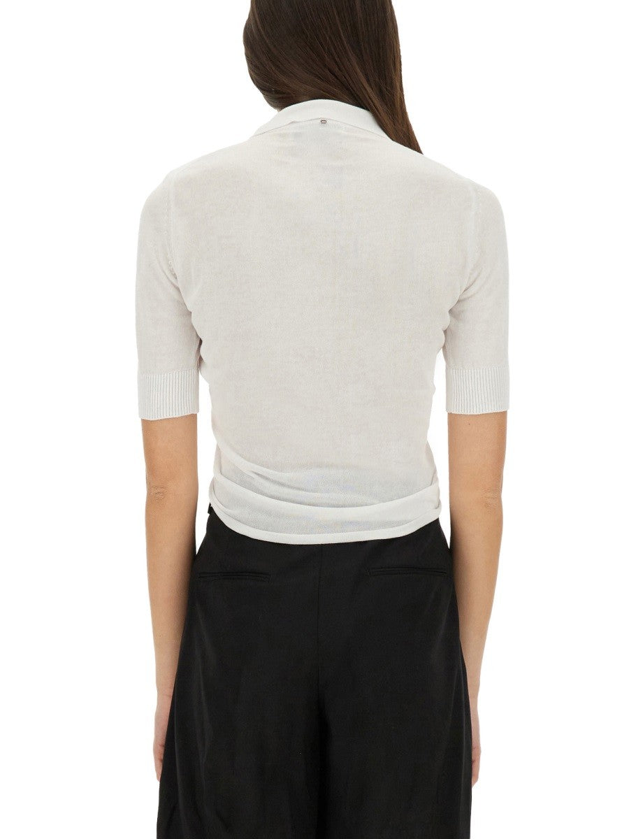 Sportmax - Woman - White - POLO SHIRTS