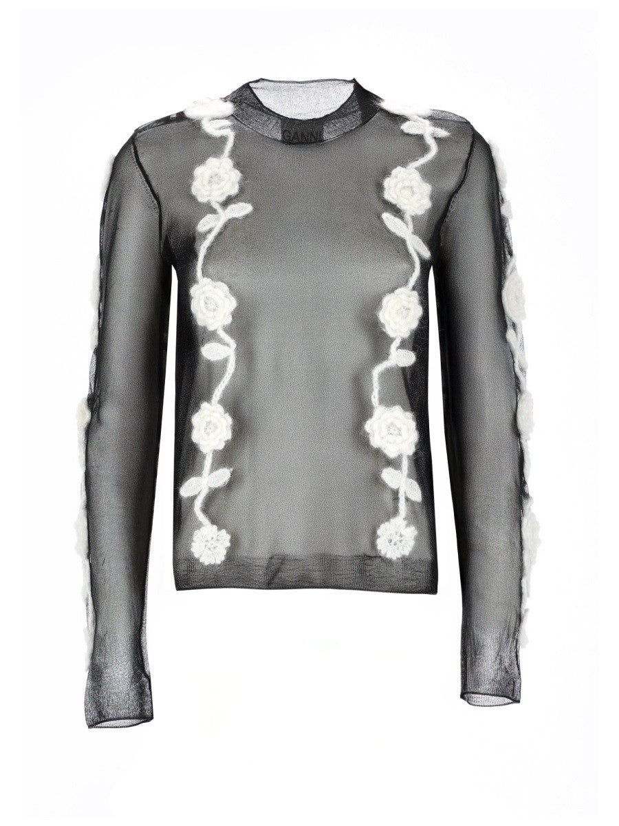 GANNI - Woman - Black - Top