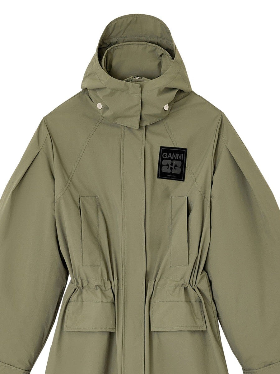 GANNI - Woman - Green - Coat