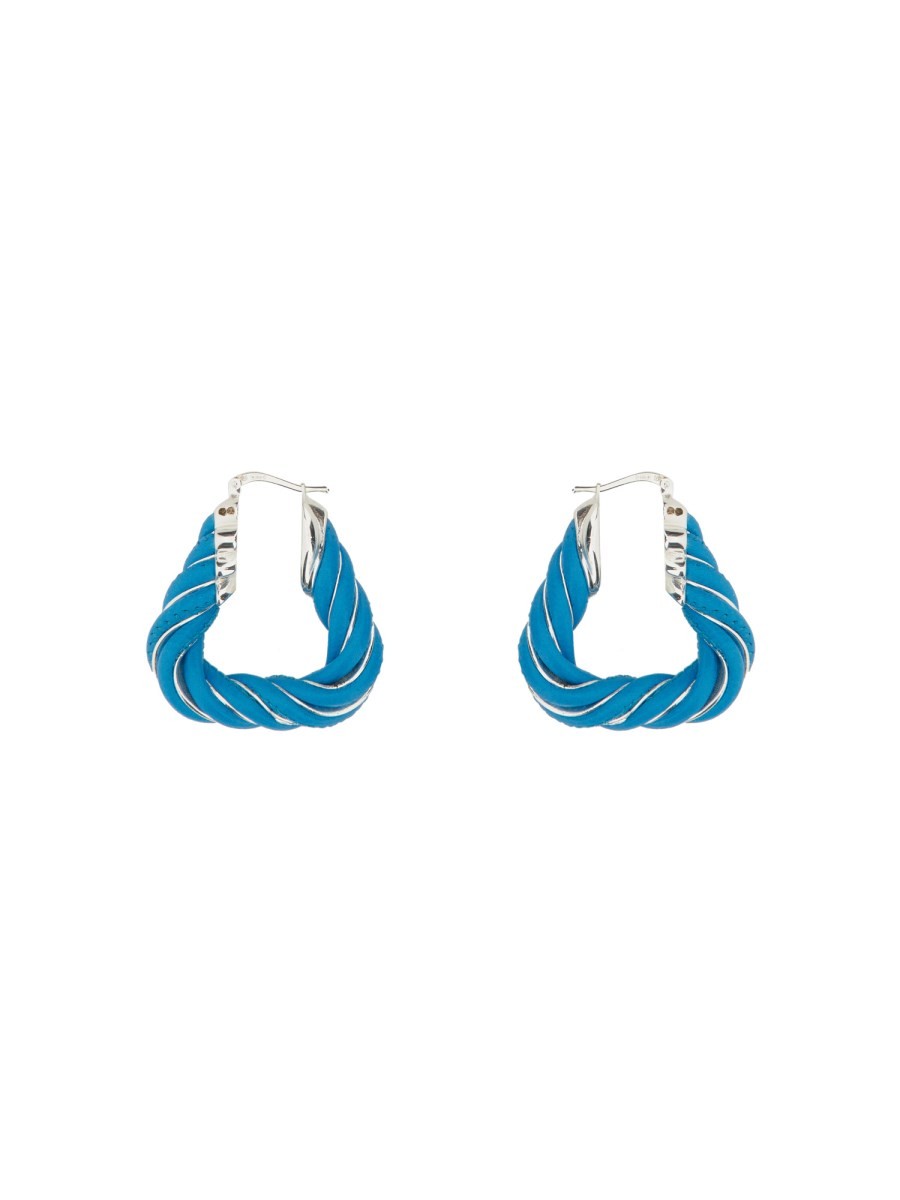 Bottega Veneta - Woman - Blue - Earring