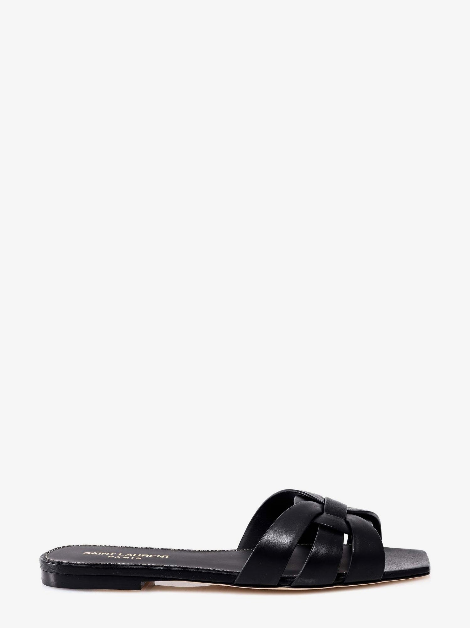 Saint Laurent - Woman - Black - Flat Sandal