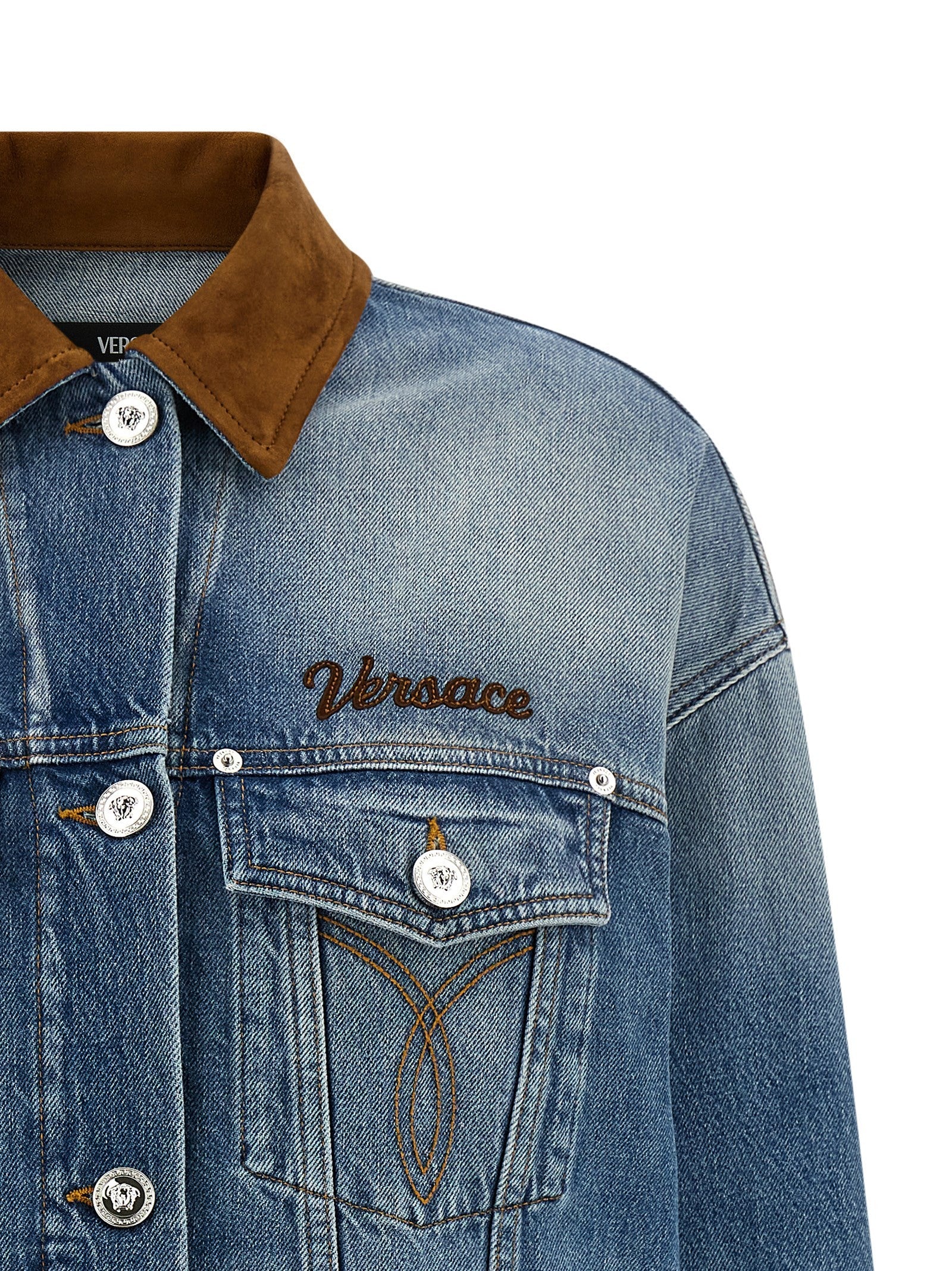 Versace - nan - Blue - Jacket