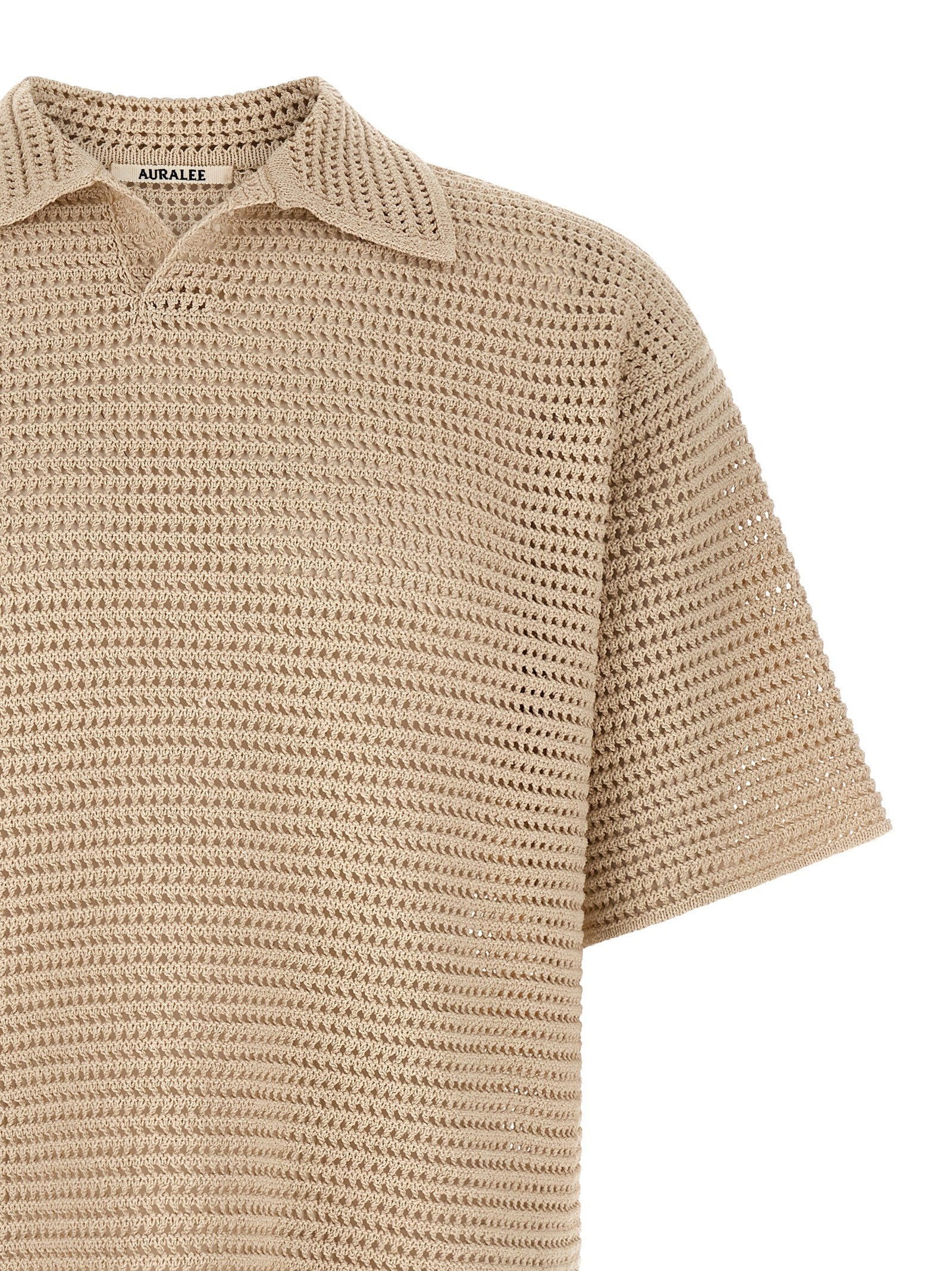 AURALEE - nan - Beige - Polo Shirt