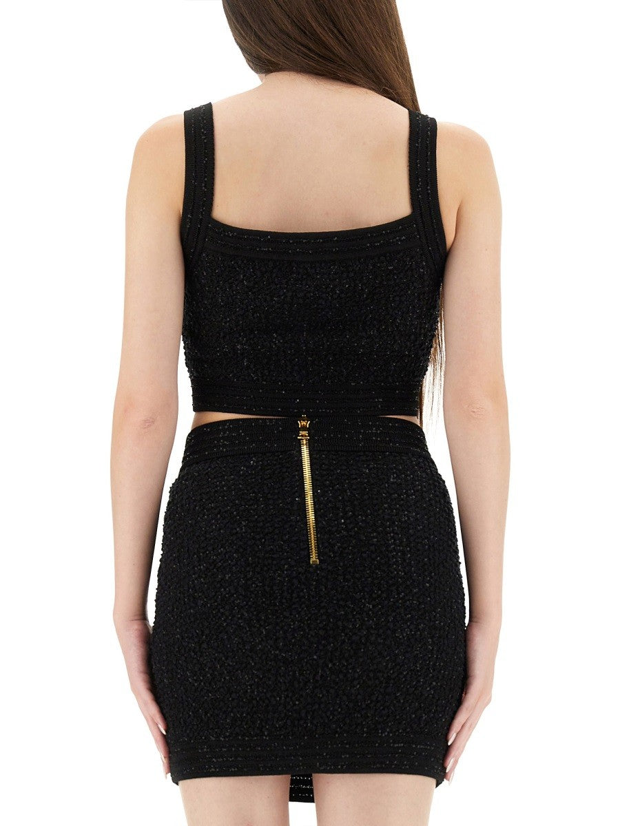 Balmain - Woman - Black - Top