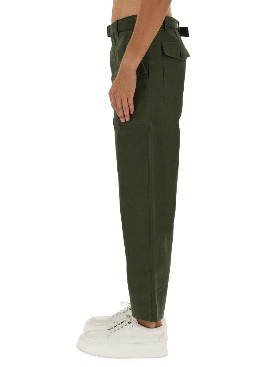 Maison Kitsune - Man - Green - Pants
