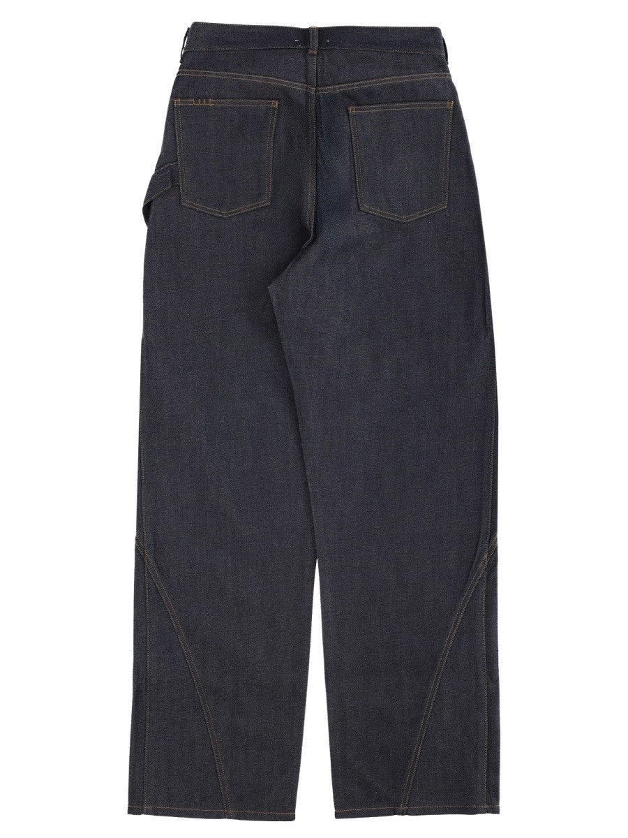jw anderson - Man - Blue - Jeans