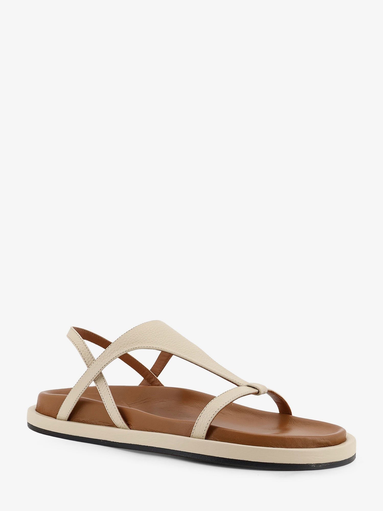 ATP ATELIER - Woman - Beige - Flat Sandal