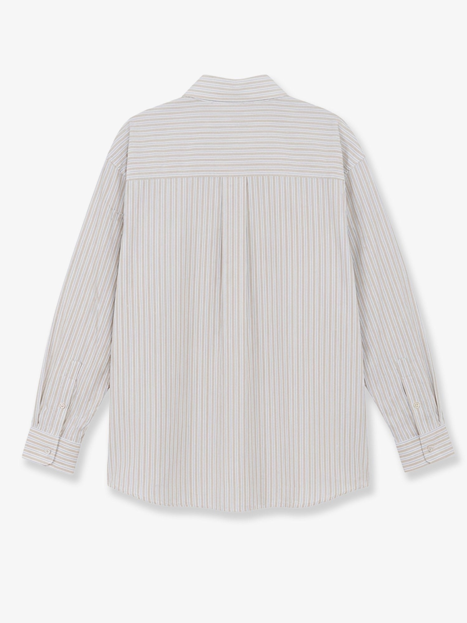 DUNST - Man - Beigestripe - Shirt