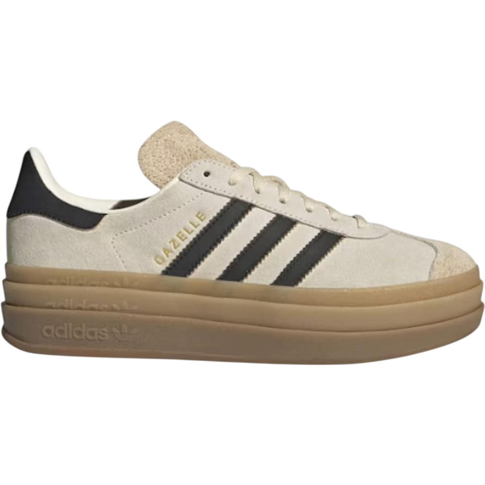 adidas Gazelle Cream White Core Black Sand Strata (Women's)