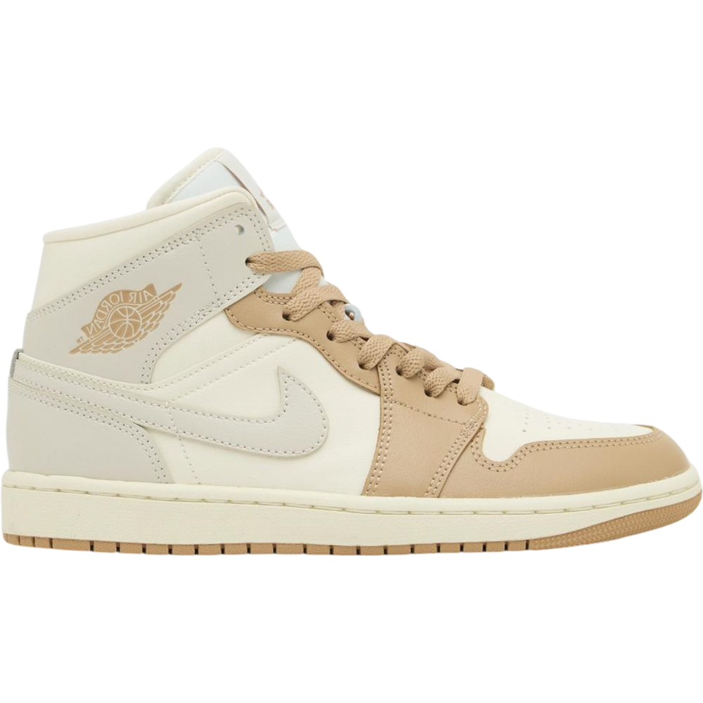 Jordan 1 Mid Tan Toe (Women's)