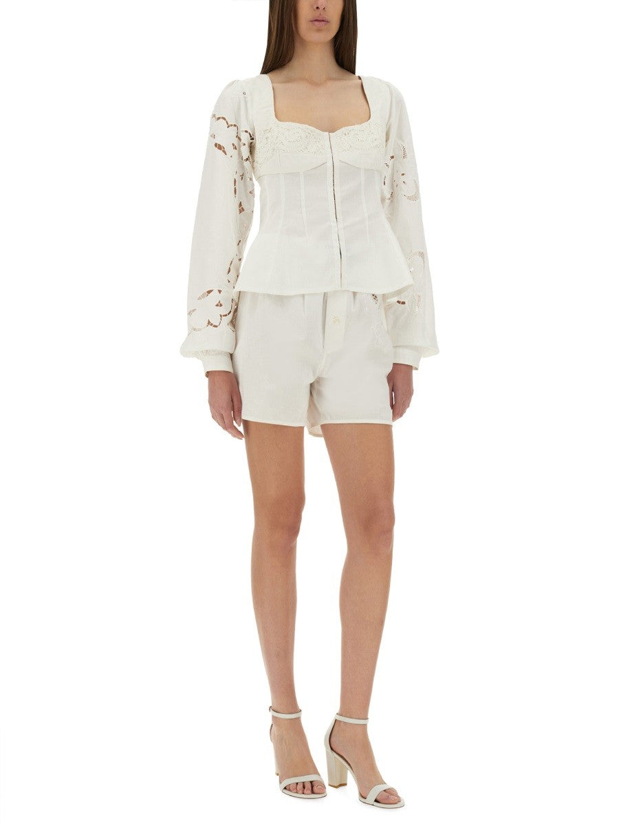 MARINE SERRE - Woman - White - Top