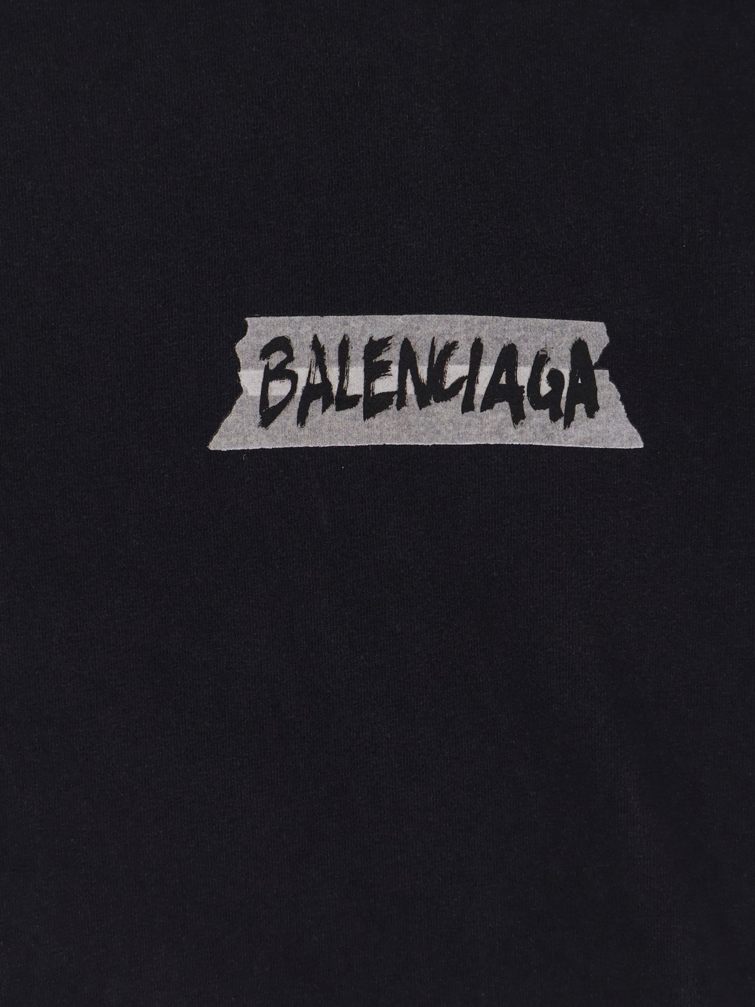 Balenciaga - Woman - Faded Washed Black - T-shirt