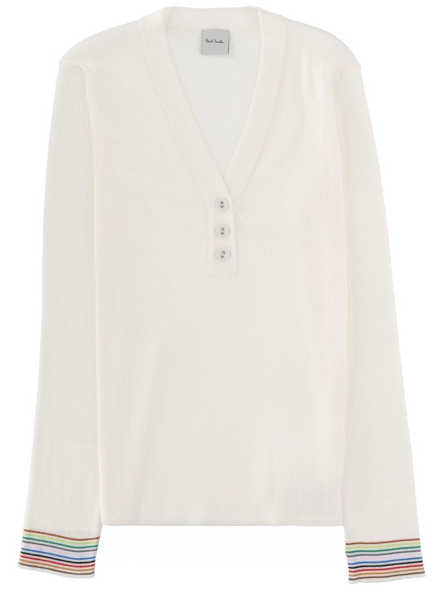 PAUL SMITH - Woman - White - Sweater