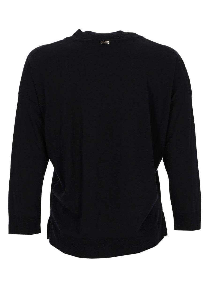 Herno - Woman - Black - Sweater