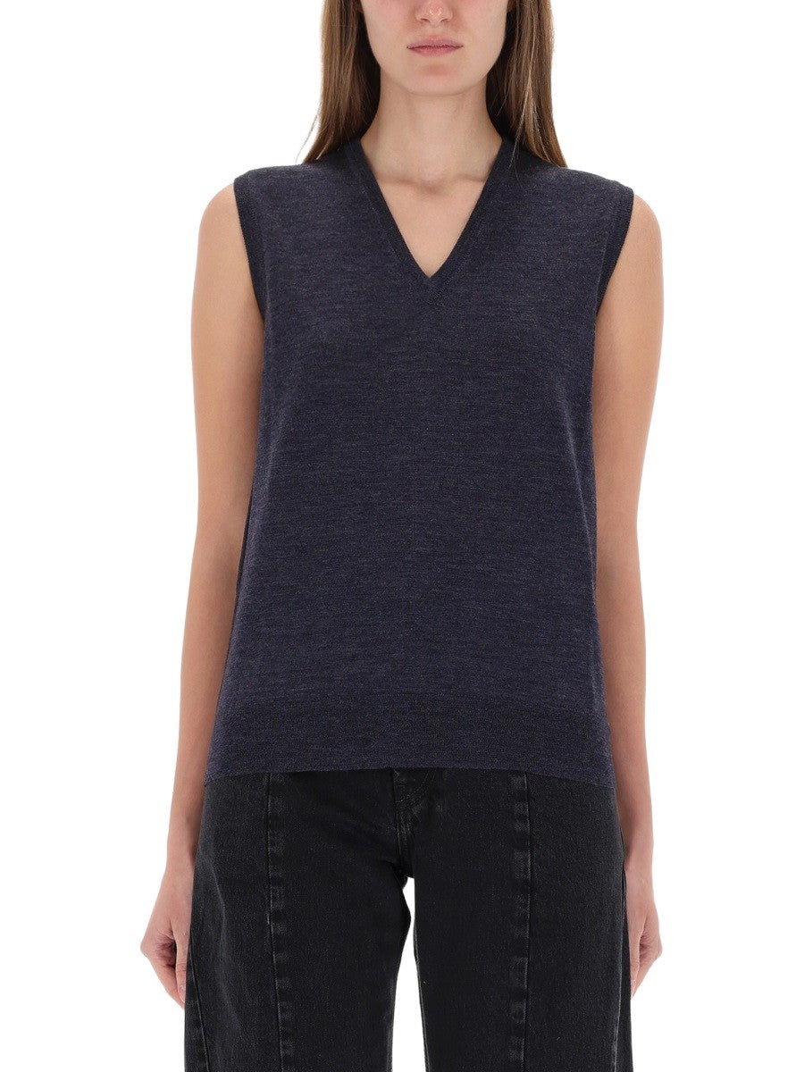 Maison Margiela - Woman - Blue - Vest