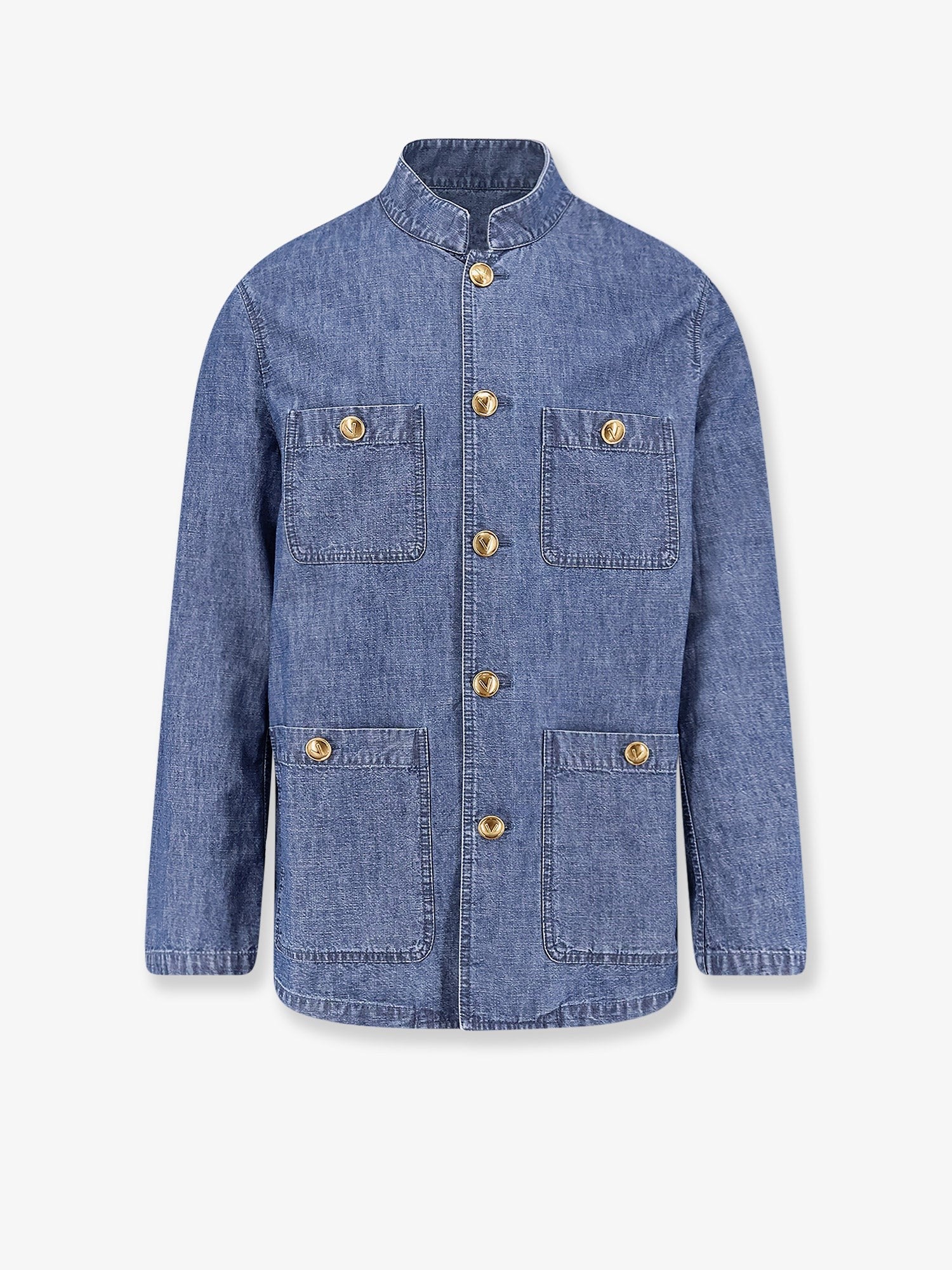 Valentino - Man - Blue - Denim Jacket