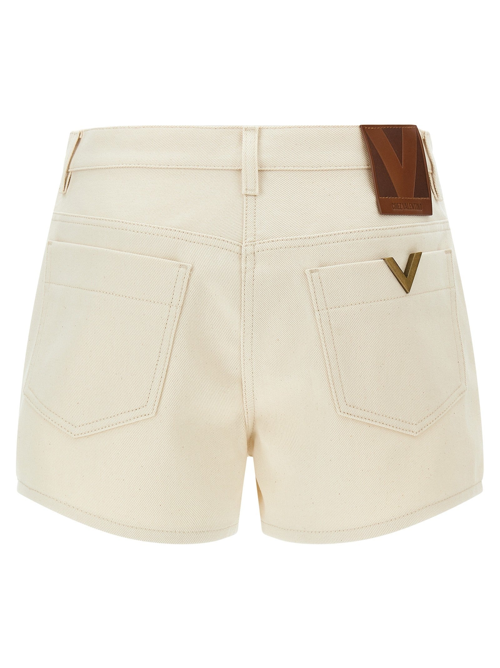 Valentino Garavani - nan - Beige - Shorts
