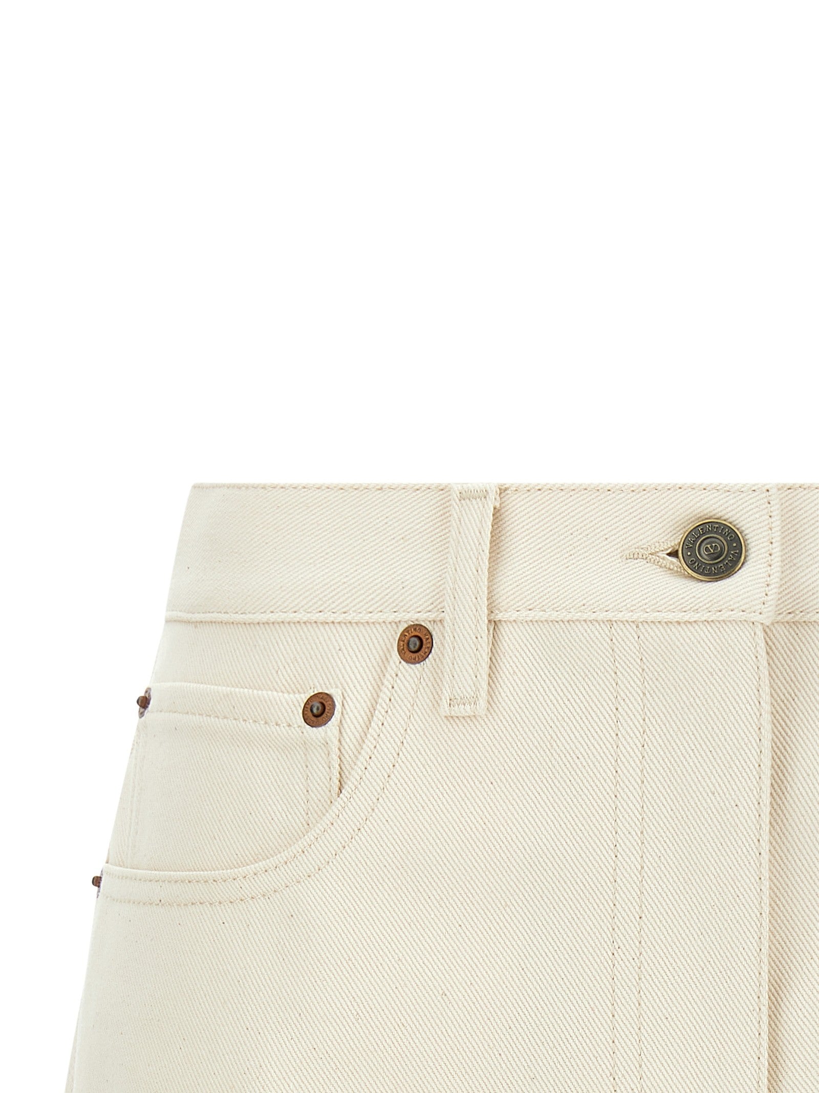 Valentino Garavani - nan - Beige - Shorts