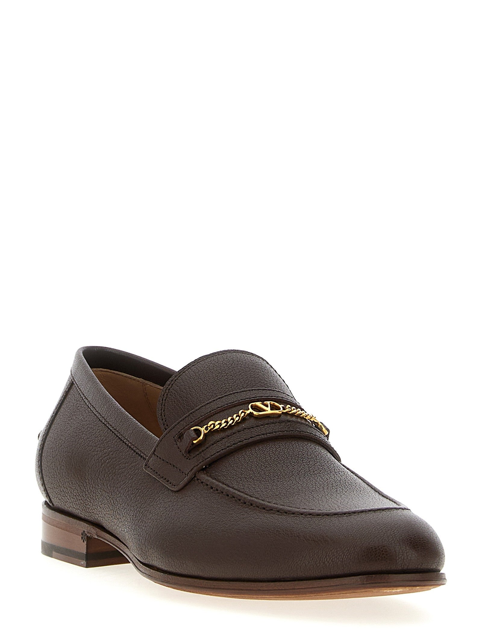 Valentino Garavani - nan - Brown - Loafer