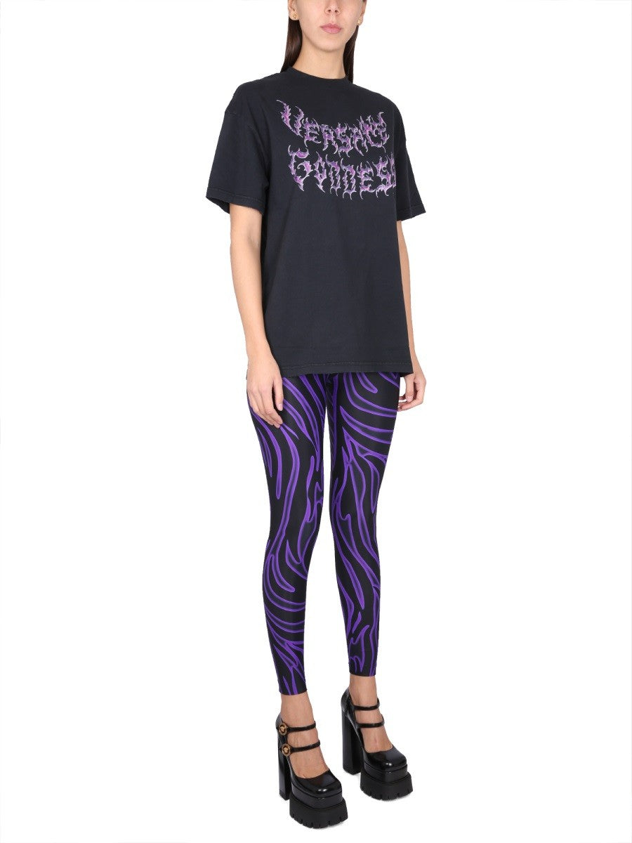 Versace - Woman - Black - T-shirt