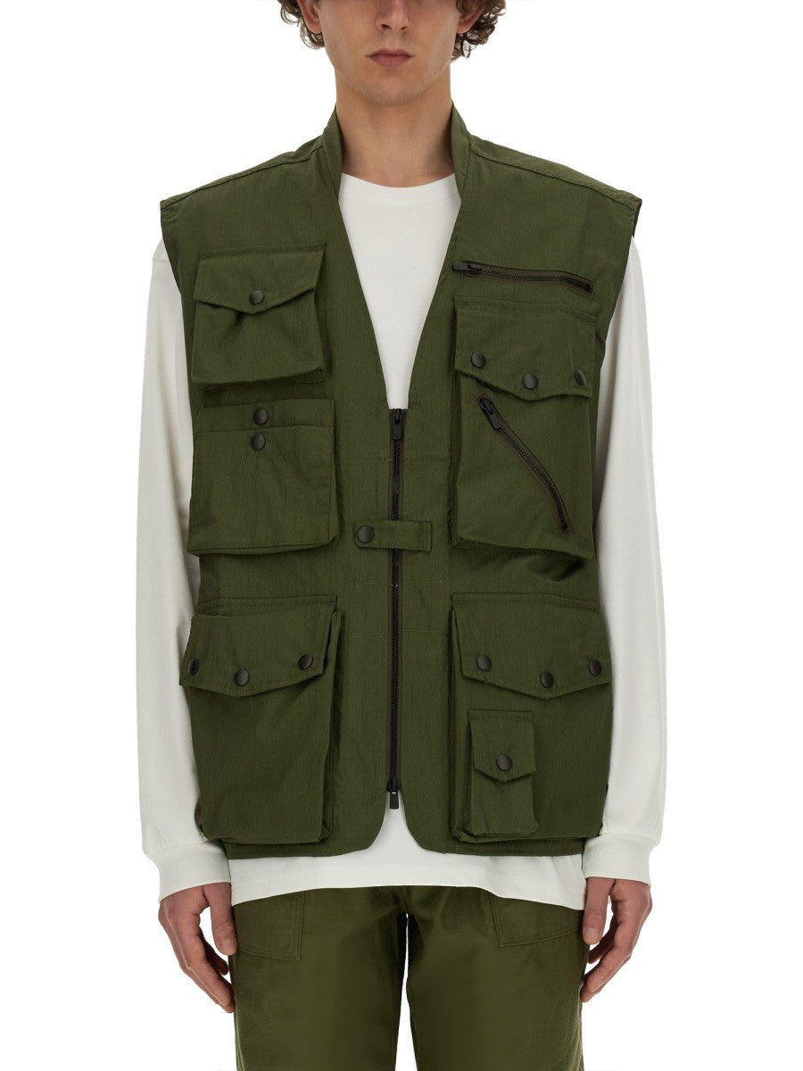 NEEDLES - Man - Green - Vest