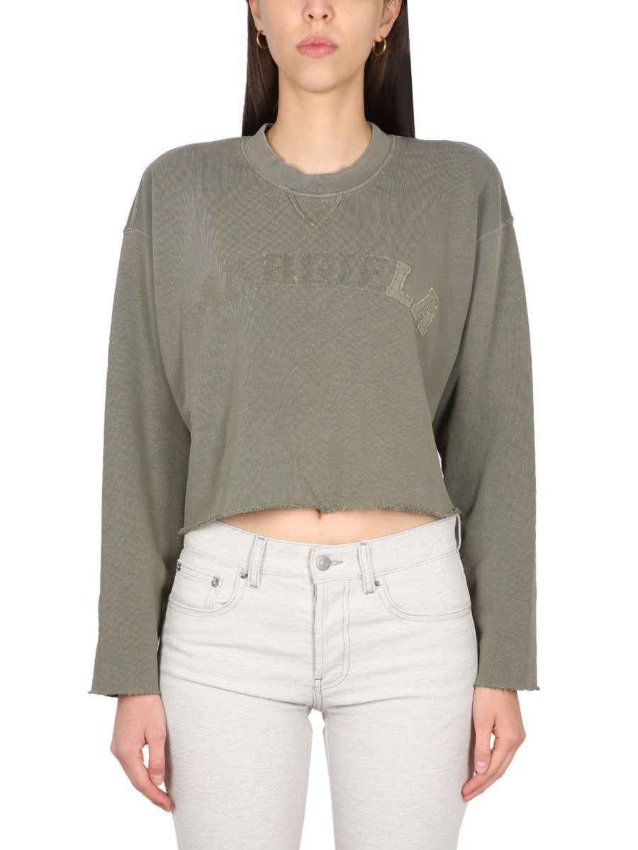 Maison Margiela - Woman - Green - Sweatshirt