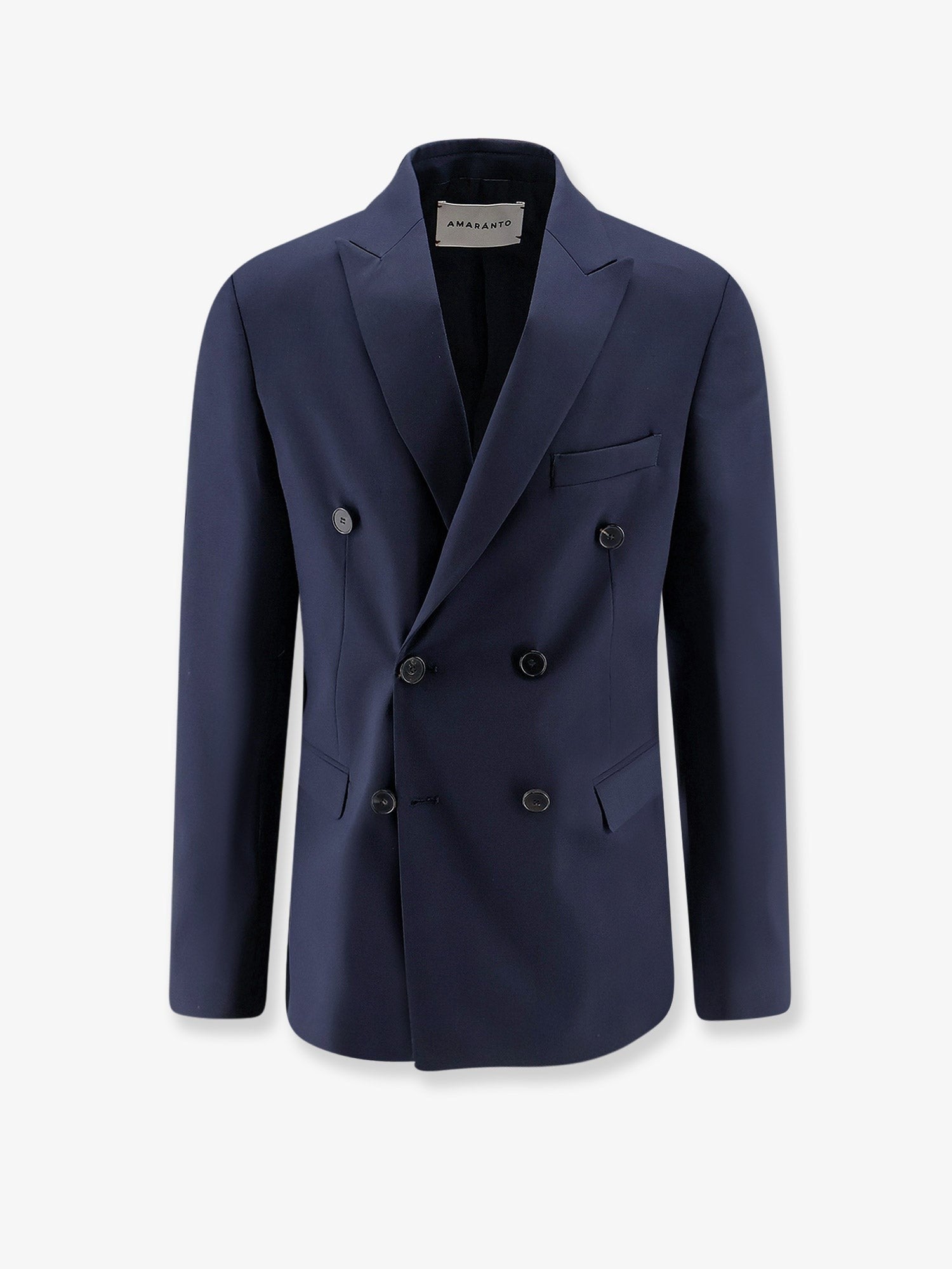 AMARANTO - Man - Blue - Blazer