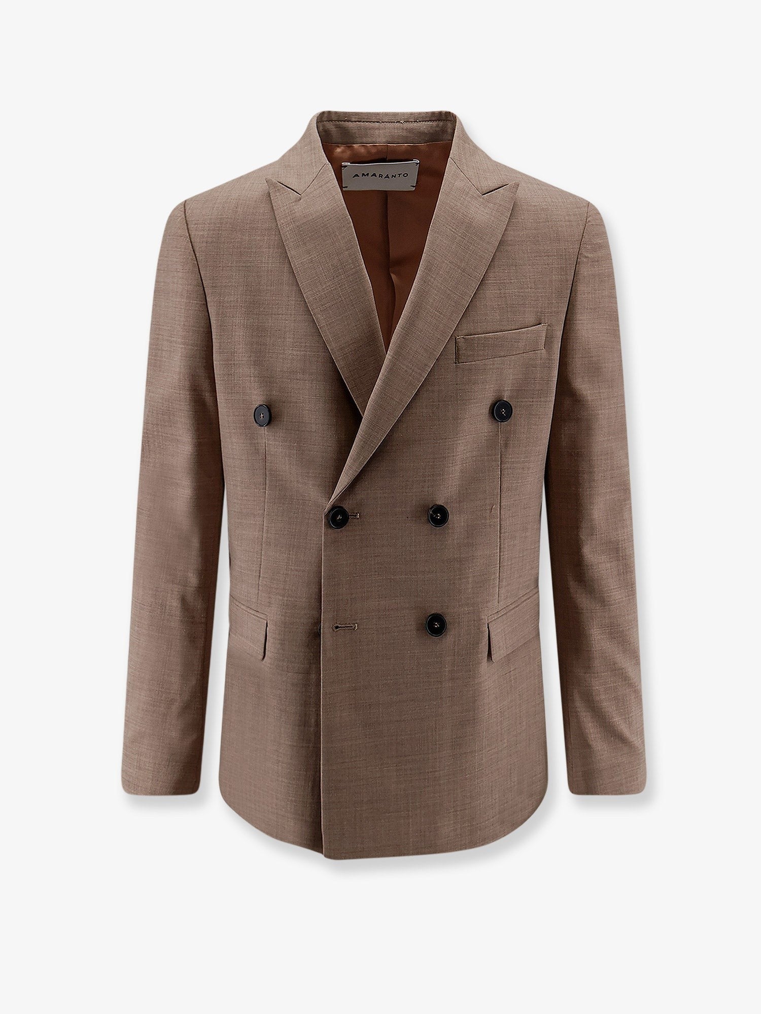 AMARANTO - Man - Beige - Blazer