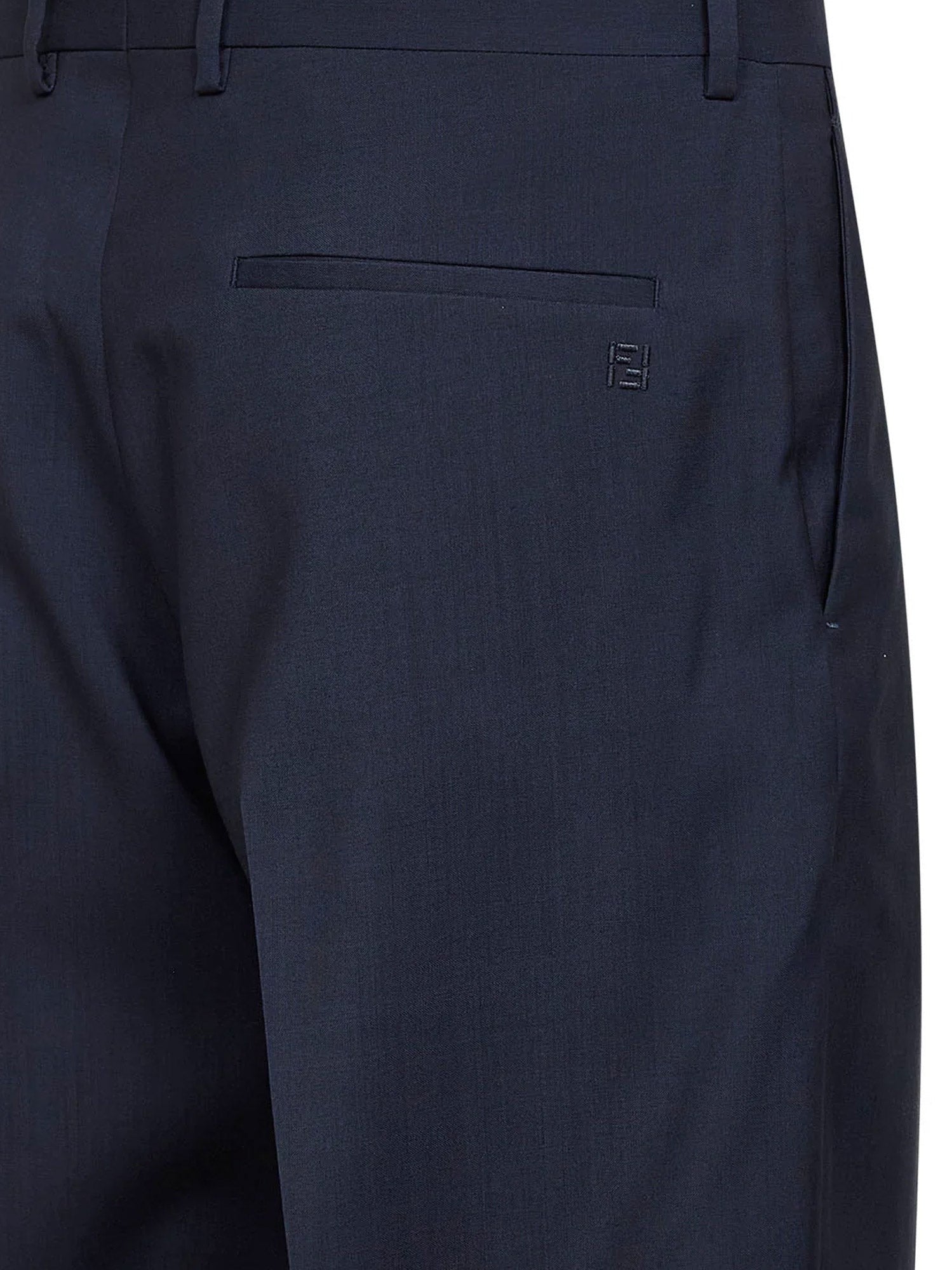 Fendi - Man - Blue - Pants