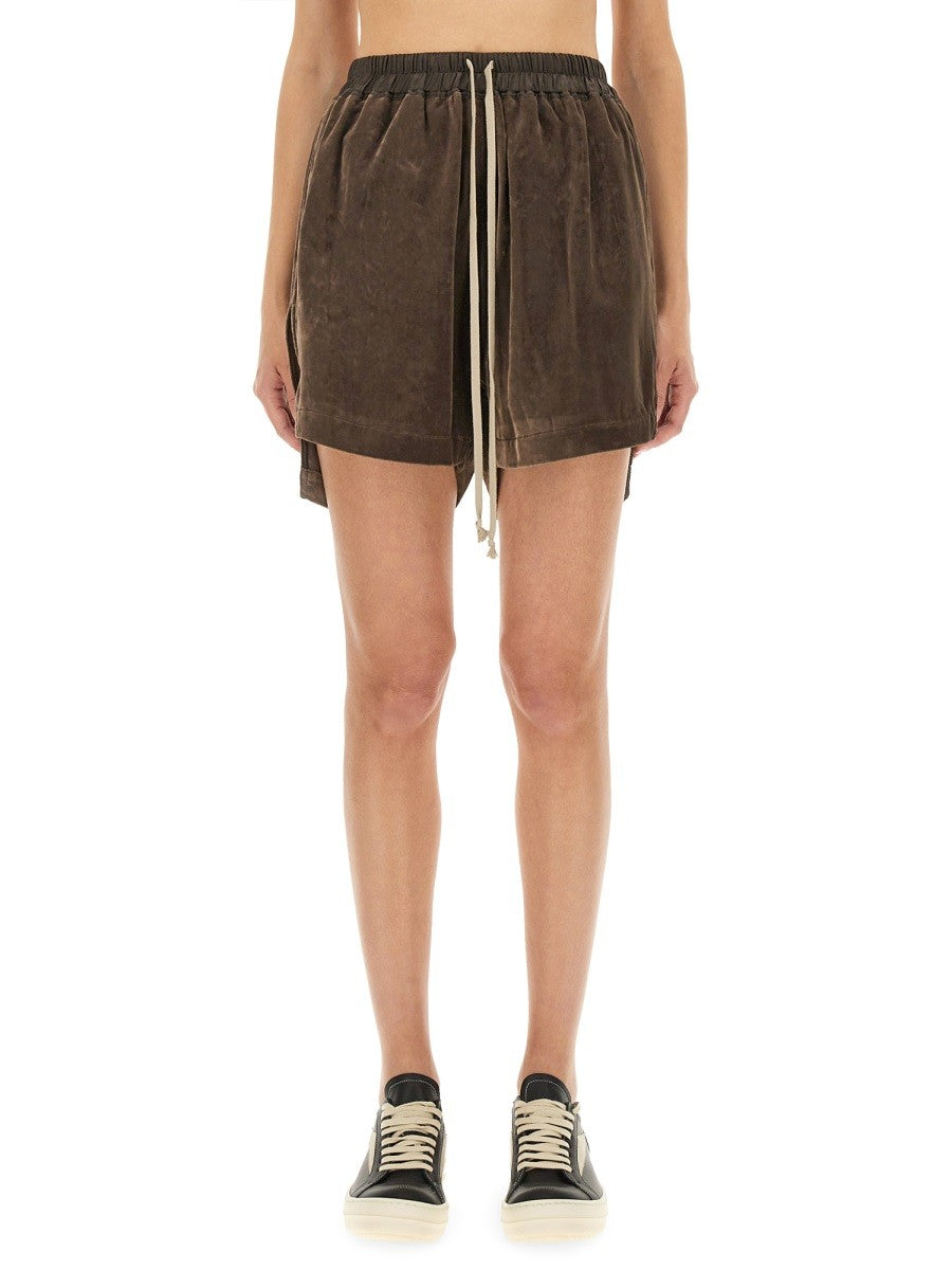 RICK OWENS - Woman - Brown - Shorts