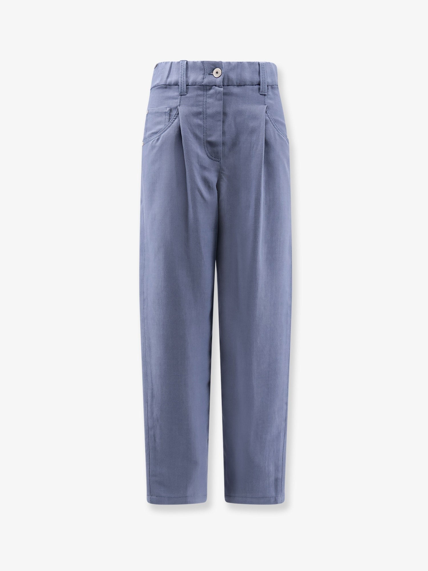 Brunello Cucinelli - Woman - Blue - Pants