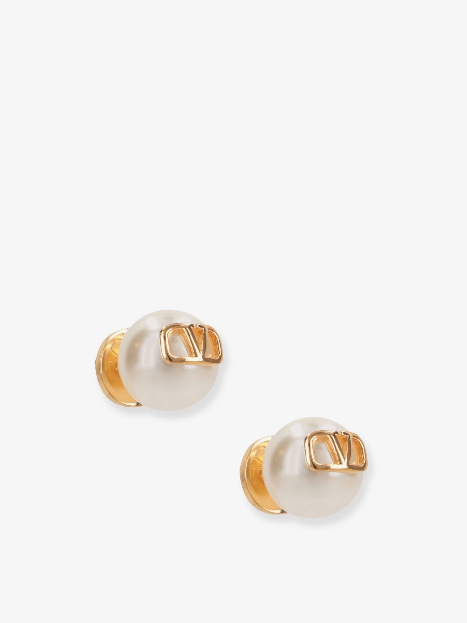 Valentino Garavani - Woman - Oro 18/Cream - Earring