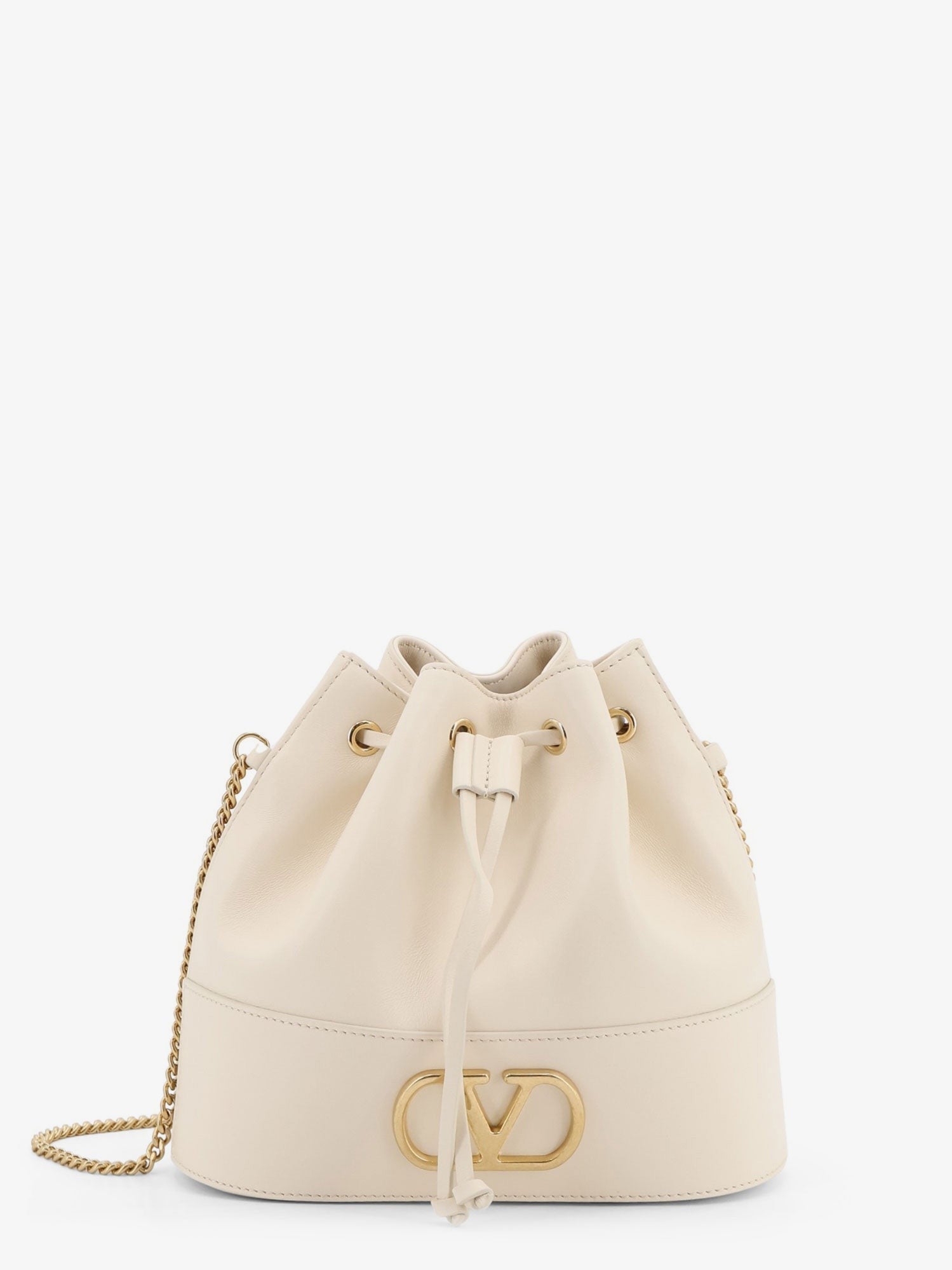 Valentino Garavani - Woman - Beige - Bucket Bag