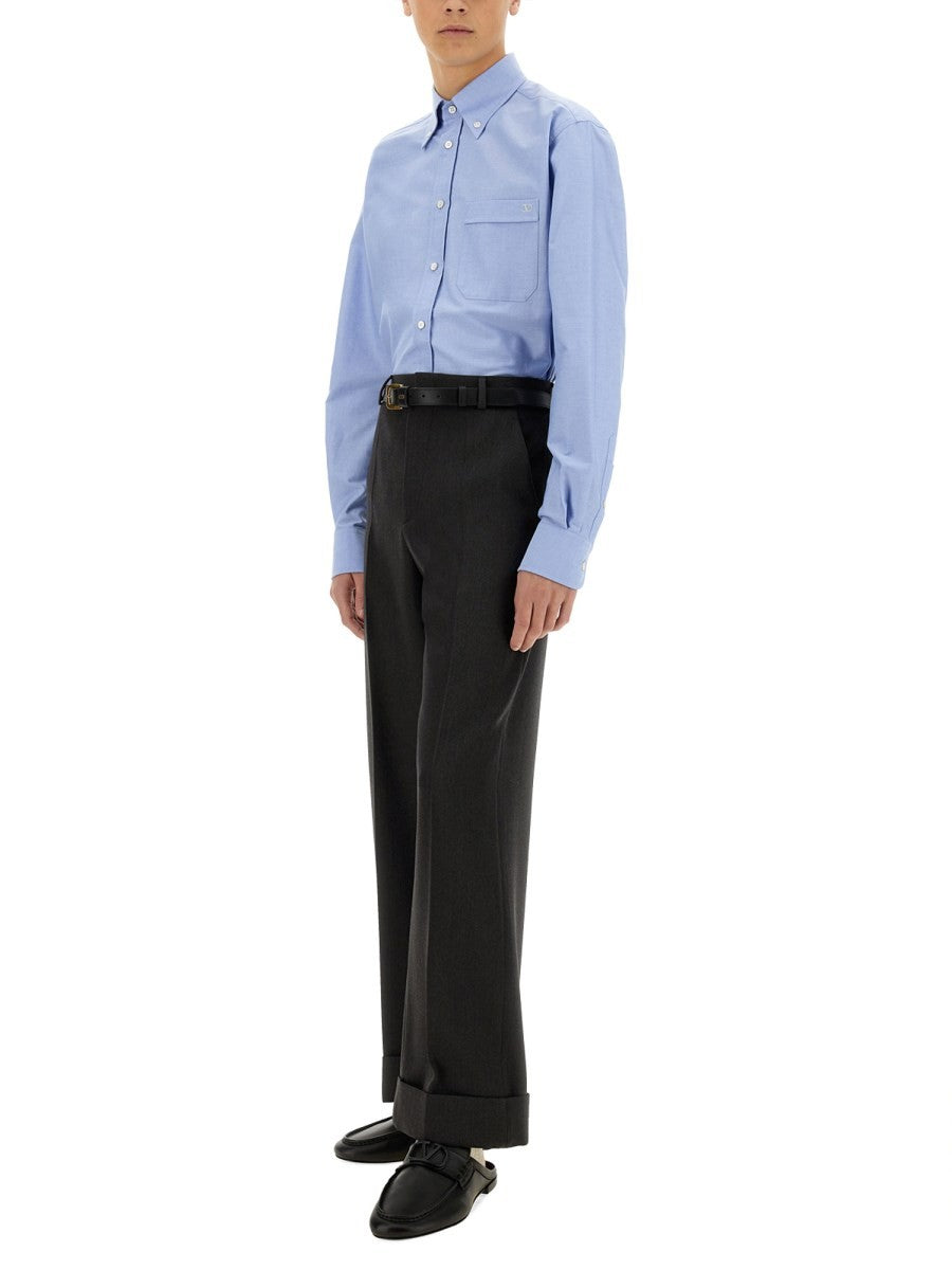 Valentino - Man - Blue - Shirt