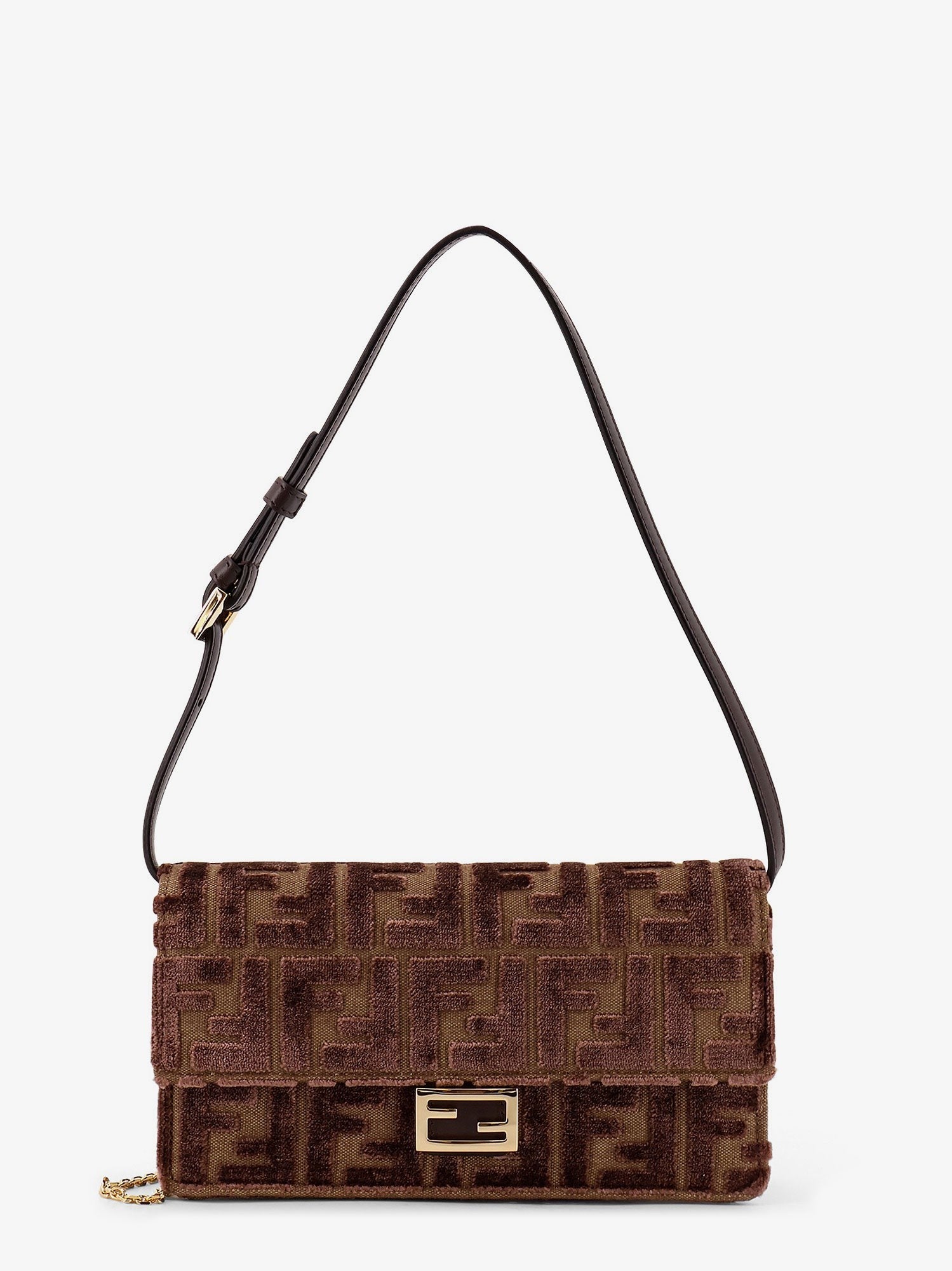 Fendi - Woman - Chocolate+Os - Crossbody Bag