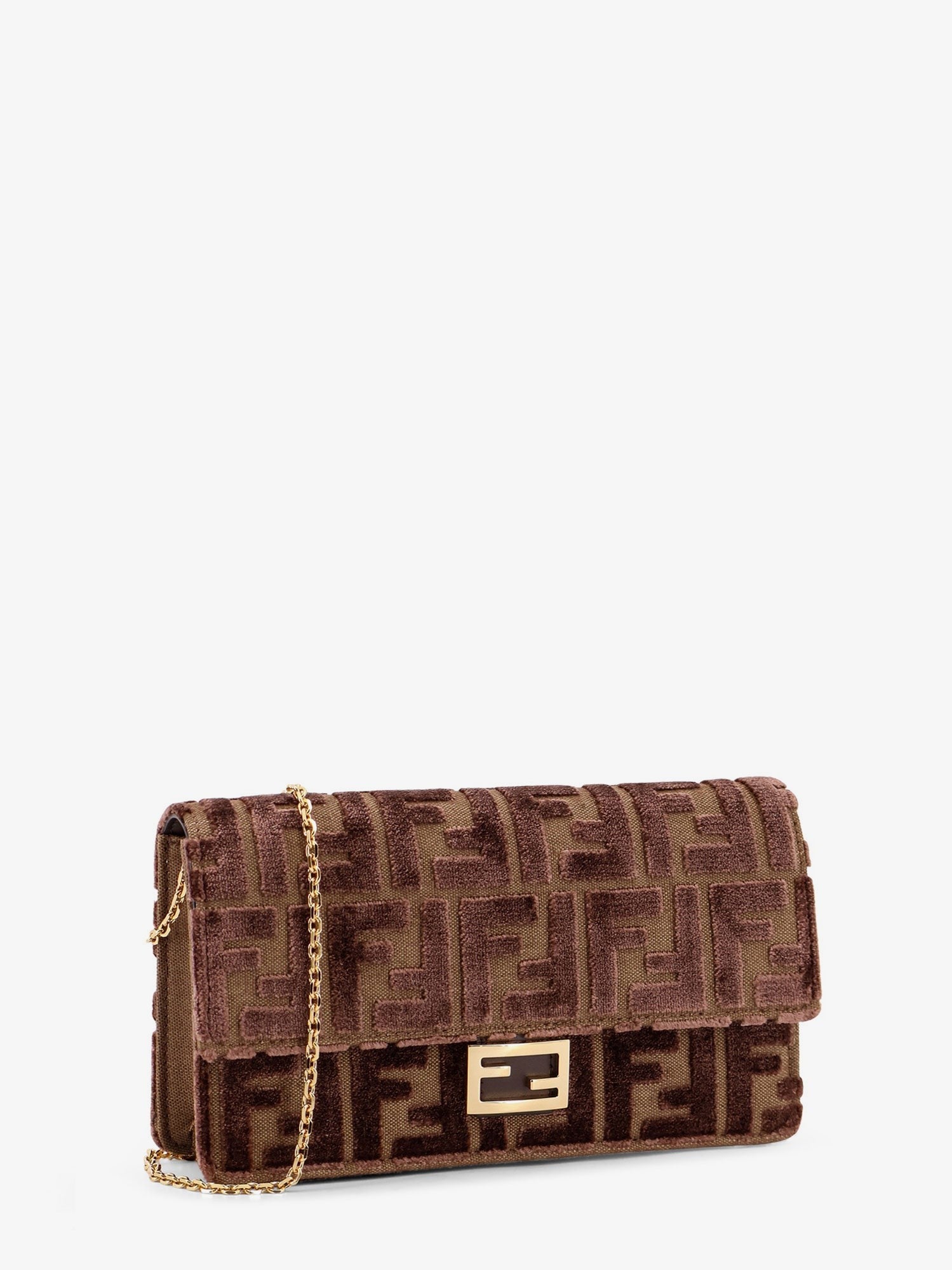Fendi - Woman - Chocolate+Os - Crossbody Bag